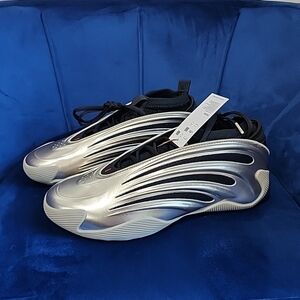 Sz 11 Adidas Harden Volume 9 Shoes Cyber Metallic JR2506 Men's Basketball Shoes